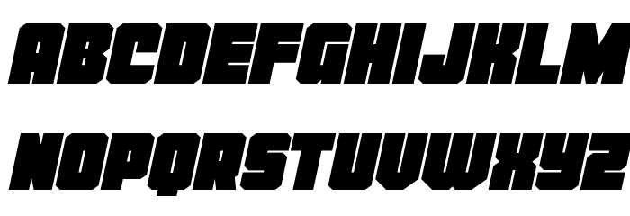 Homebase Expanded Italic Font LOWERCASE