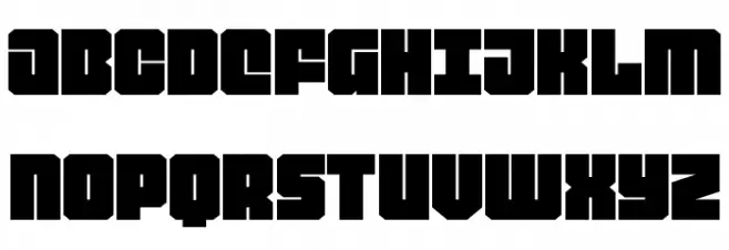 Homebase Expanded Schriftart Groß