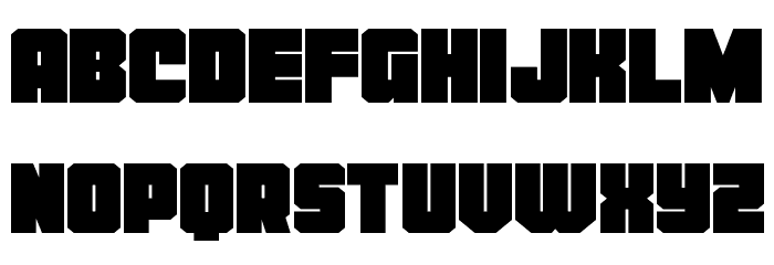 Homebase Expanded Font LOWERCASE
