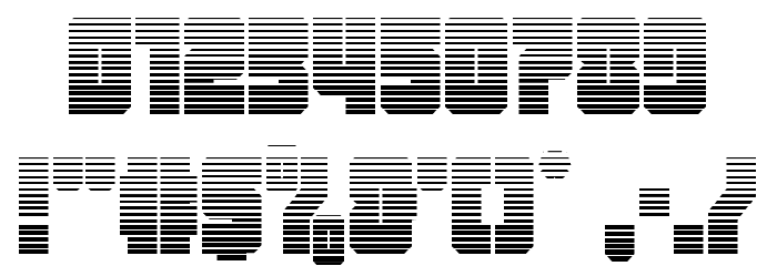 Homebase Gradient Font OTHER CHARS