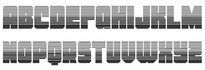 Homebase Gradient Font LOWERCASE