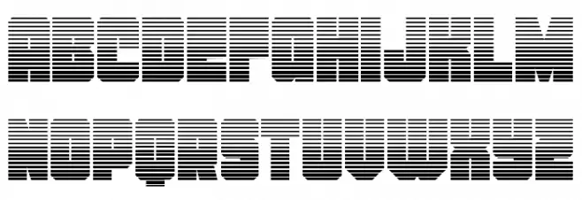 Homebase Gradient Schriftart Kleinbuchstaben