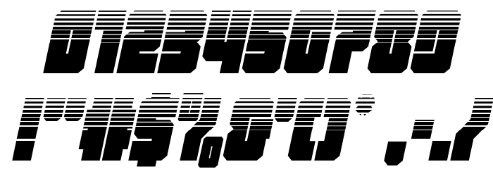 Homebase Halftone Italic Font OTHER CHARS