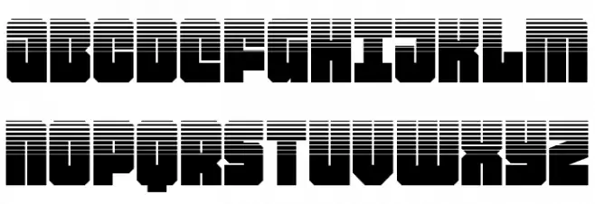 Homebase Halftone Schriftart Groß