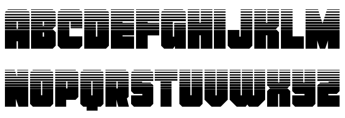 Homebase Halftone Font LOWERCASE
