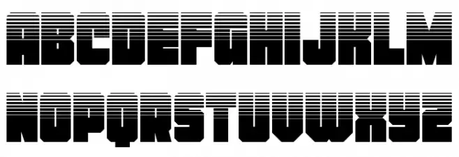 Homebase Halftone Schriftart Kleinbuchstaben