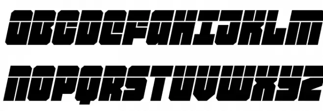 Homebase Laser Italic Fonte MAIÚSCULAS