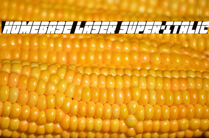Homebase Laser Super-Italic Example 2