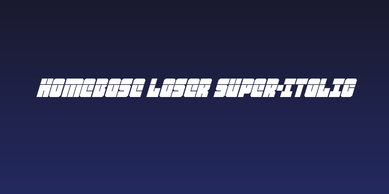 Homebase Laser Super-Italic Social Header