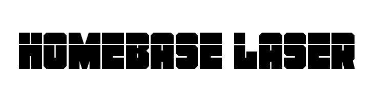 Homebase Laser  免费字体下载