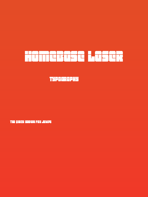 Homebase Laser Poster