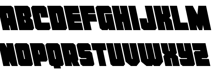Homebase Leftalic Font LOWERCASE