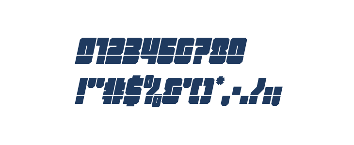 Homebase Low Laser Italic Other Characters