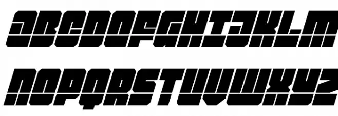 Homebase Low Laser Super-Ital Schriftart Groß