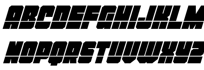 Homebase Low Laser Super-Ital Font LOWERCASE