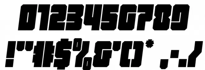 Homebase Semi-Italic Font OTHER CHARS