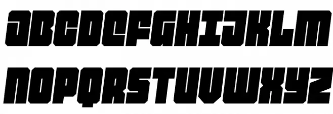 Homebase Semi-Italic 字体 大写