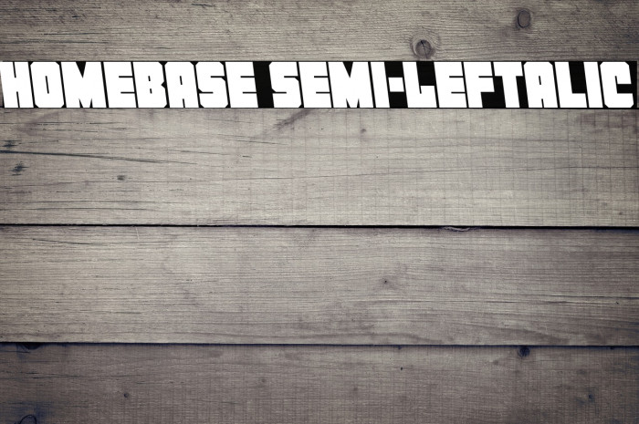 Homebase Semi-Leftalic Example 3