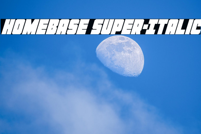 Homebase Super-Italic Example 1
