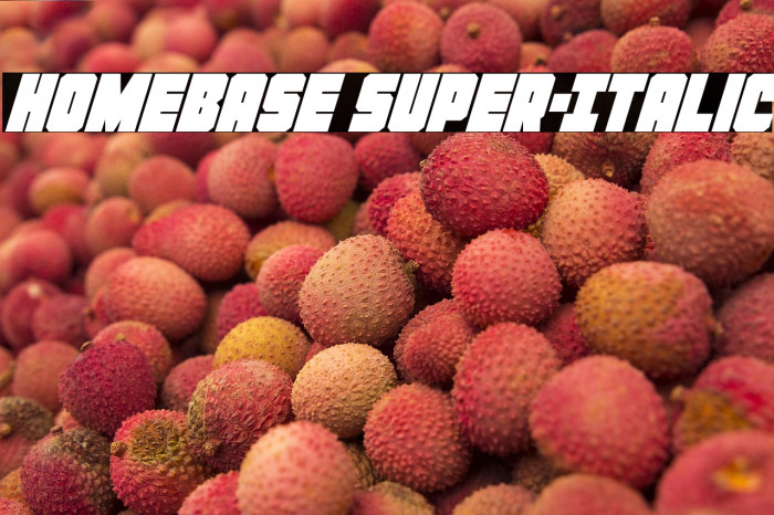 Homebase Super-Italic Example 2