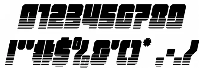 Homebase Twotone Italic Font OTHER CHARS