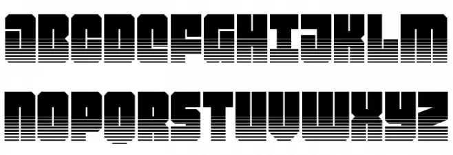 Homebase Twotone Schriftart Groß