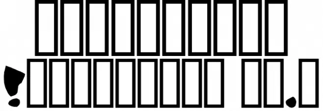 Homeboy Font OTHER CHARS