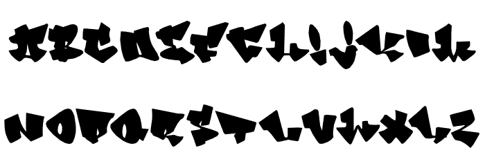 Homeboy Font LOWERCASE