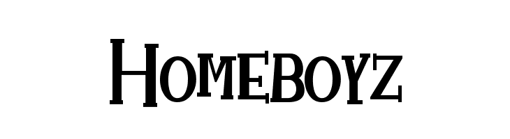 Homeboyz  font caratteri gratis