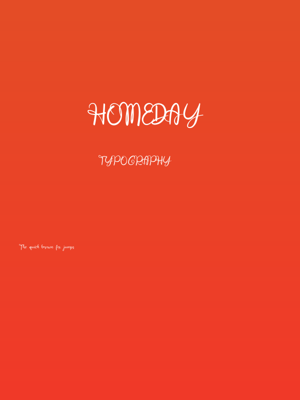 Homeday Poster