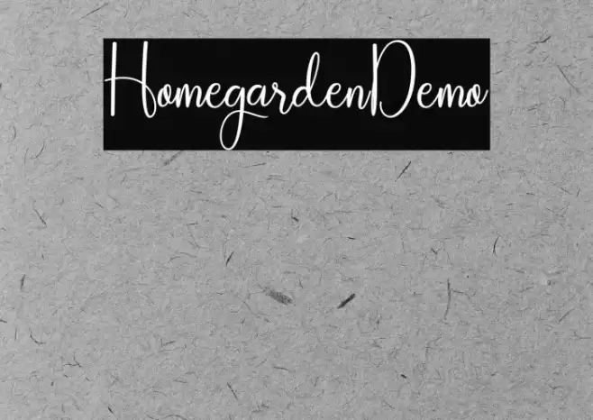 Homegarden_Demo Fuentes examples