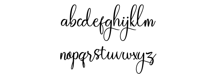 Homegarden_Demo Font LOWERCASE
