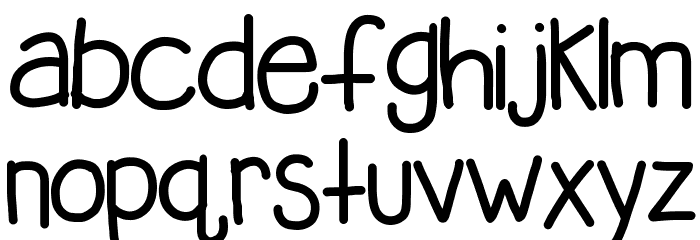 HomegirlBelieves Font LOWERCASE