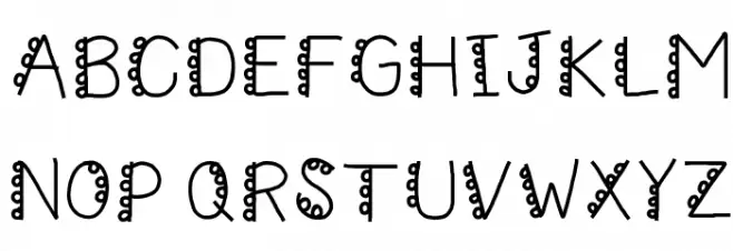 HomegirlCakePoppin Font UPPERCASE