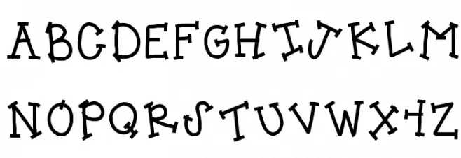 HomegirlChaiTea Font UPPERCASE