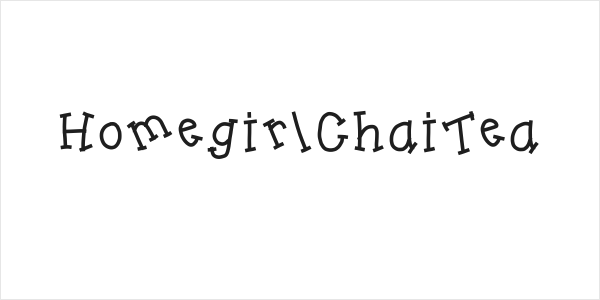 HomegirlChaiTea Logo