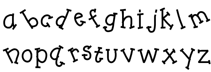 HomegirlChaiTea Font LOWERCASE