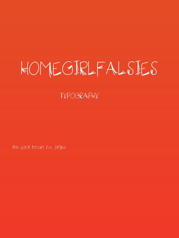 HomegirlFalsies Poster