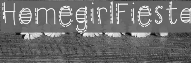 HomegirlFiesta Font examples