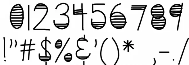 HomegirlFiftyShades Font OTHER CHARS