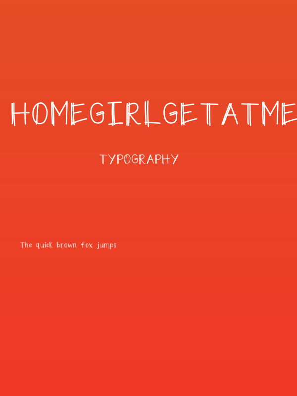 HomegirlGetAtMe Poster