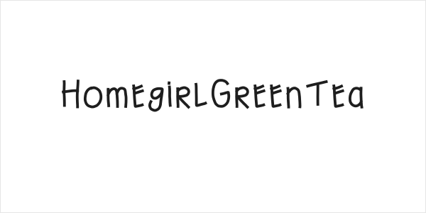 HomegirlGreenTea Logo