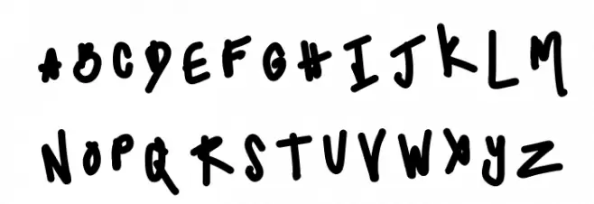 HomegirlHannah Caratteri MINUSCOLO