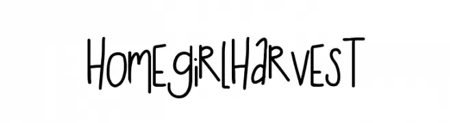 HomegirlHarvest  Fuentes Gratis Descargar
