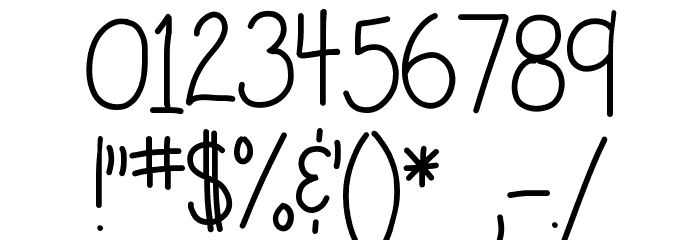HomegirlHarvest Font OTHER CHARS