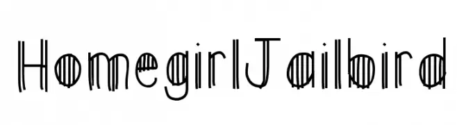HomegirlJailbird  Fuentes Gratis Descargar