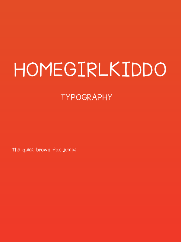 HomegirlKiddo Poster