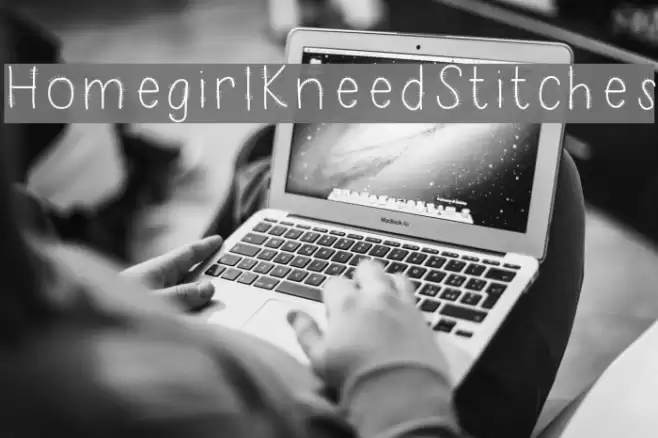 HomegirlKneedStitches Font examples