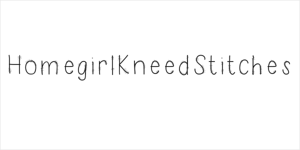 HomegirlKneedStitches Logo