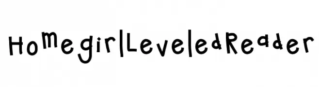 HomegirlLeveledReader  Fuentes Gratis Descargar